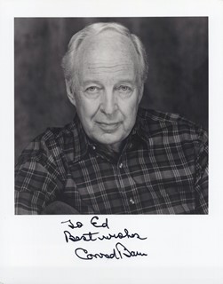 Conrad Bain autograph