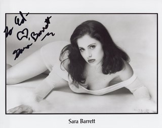 Sara Barrett autograph