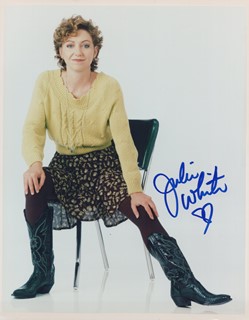 Julie White autograph