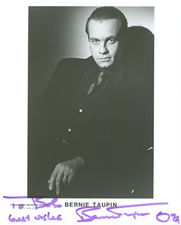 Bernie Taupin autograph