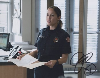 Jaina Lee Ortiz autograph