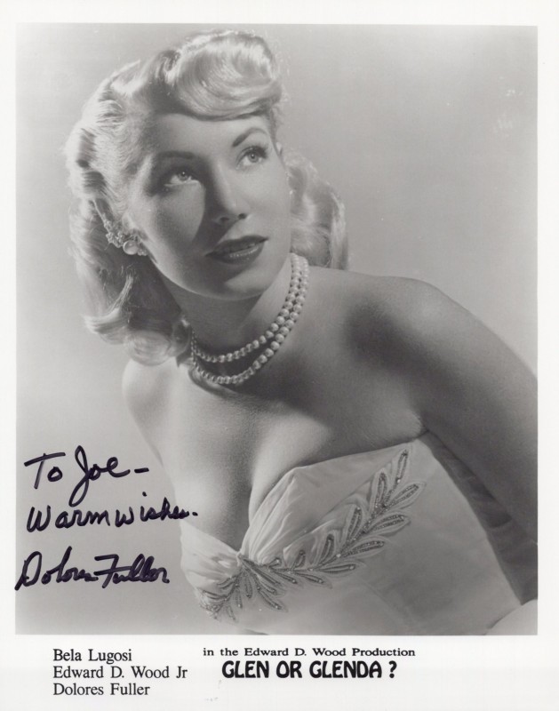 Dolores Fuller Autograph Item Fp