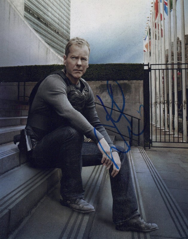 Kiefer Sutherland autograph, item FP693372