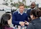 Aaron Eckhart signing proof