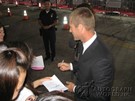 Aaron Eckhart signing proof