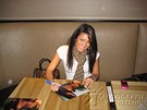 Alejandra Carcamo signing proof