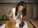 Alejandra Carcamo signing proof