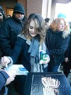 Alexis Dziena signing proof