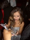 Alexis Dziena signing proof