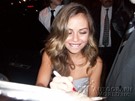 Alexis Dziena signing proof