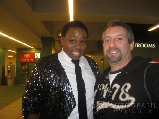 Alex Newell autograph