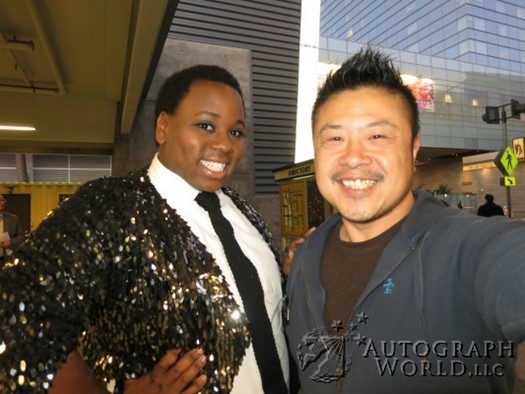 Alex Newell autograph