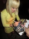 Anna Faris signing proof