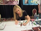 Ashley Eckstein signing proof