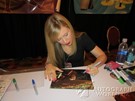 Ashley Eckstein signing proof