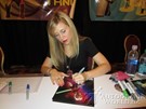 Ashley Eckstein signing proof