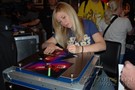 Ashley Eckstein signing proof