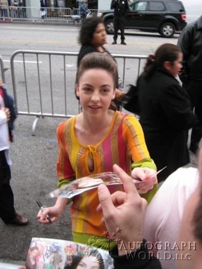 Brittany Curran autograph