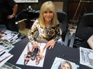 Britt Ekland signing proof