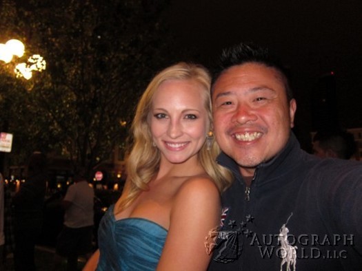 Candice Accola autograph