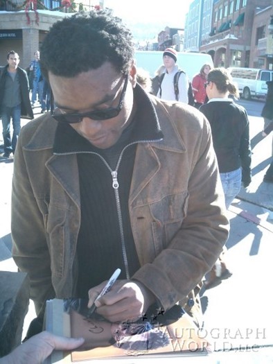 Chiwetel Ejiofor autograph