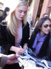 Elle Fanning signing proof