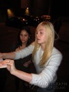 Elle Fanning signing proof