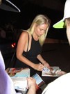 Genevieve Morton signing proof