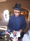 Giancarlo Esposito signing proof