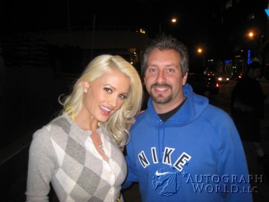 Holly Madison autograph