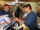 James Wolk signing proof