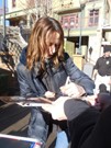 Kate Dickie signing proof