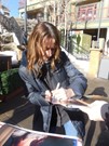 Kate Dickie signing proof