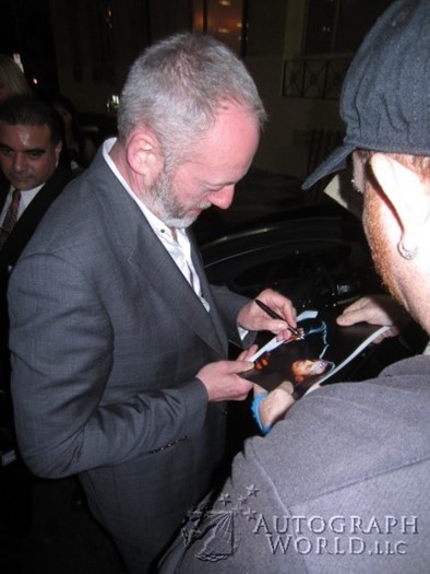 Liam Cunningham autograph