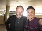 Liam Cunningham signing proof