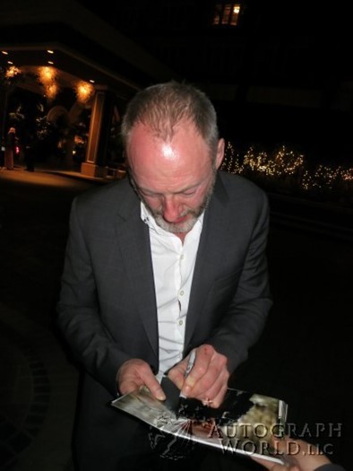 Liam Cunningham autograph