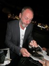 Liam Cunningham signing proof