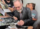 Liam Cunningham signing proof