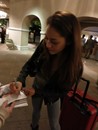 Lindsey Morgan signing proof