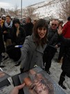 Lizzy Caplan signing proof