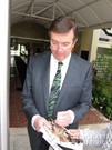 Mike Newell signing proof