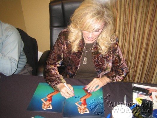 Morgan Fairchild autograph