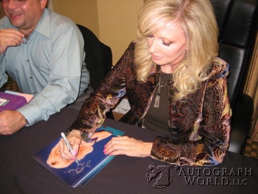 Morgan Fairchild autograph