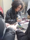 Nathalie Emmanuel signing proof