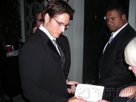 Peter Facinelli autograph