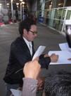 Rob Morrow signing proof