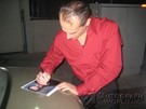 Said Faraj signing proof