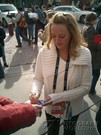 Virginia Madsen signing proof